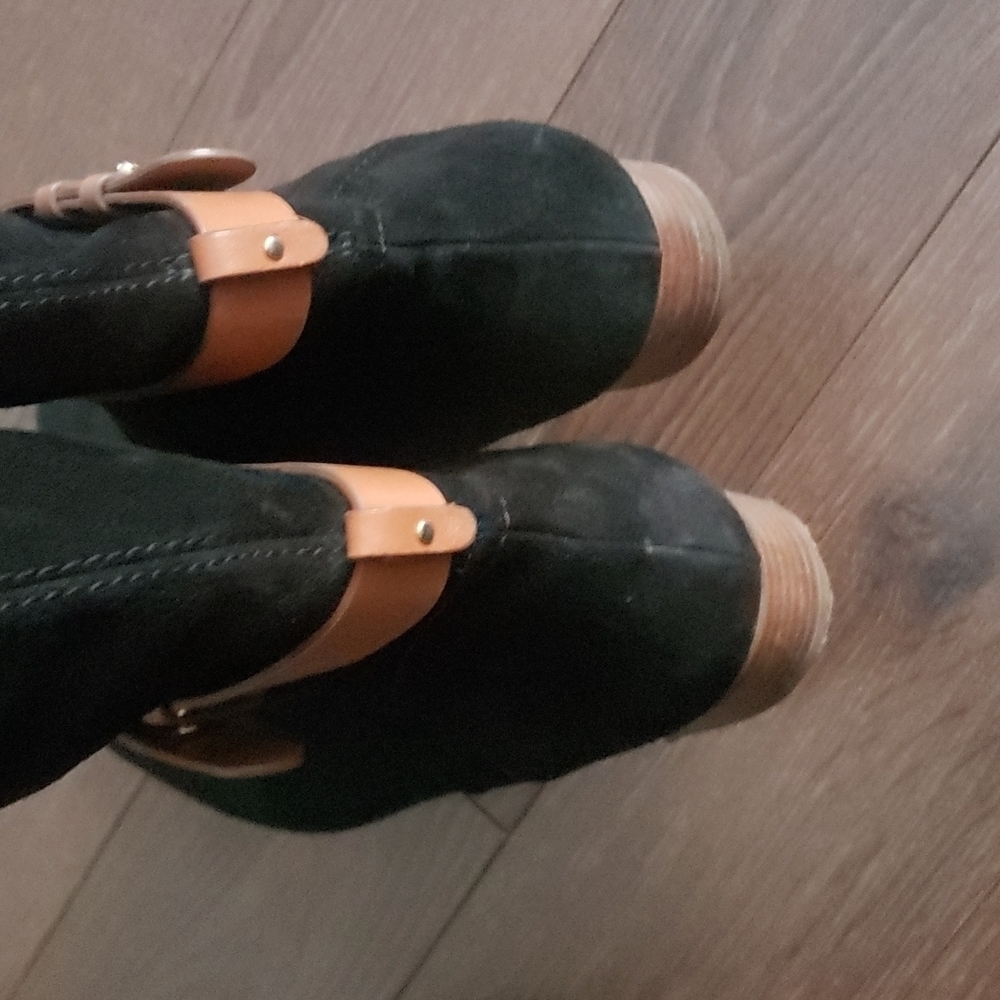 HP. Sergio Rossi Suede Leather Boots - Picture 11 of 12